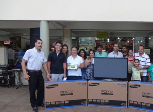 GANHADORES DO 1 SORTEIO DE TVs E TABLET